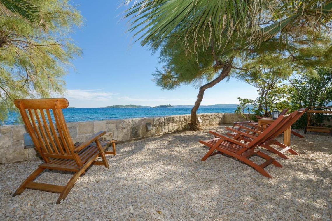 Luxury Beachfront Villa Mare With Private Pool At The Beach Orebic - Peljesac Экстерьер фото